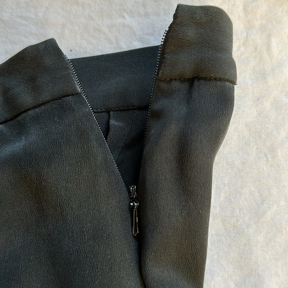 Lauren Ralph Lauren 100% Silk Wide Leg Pants - Picture 6 of 7